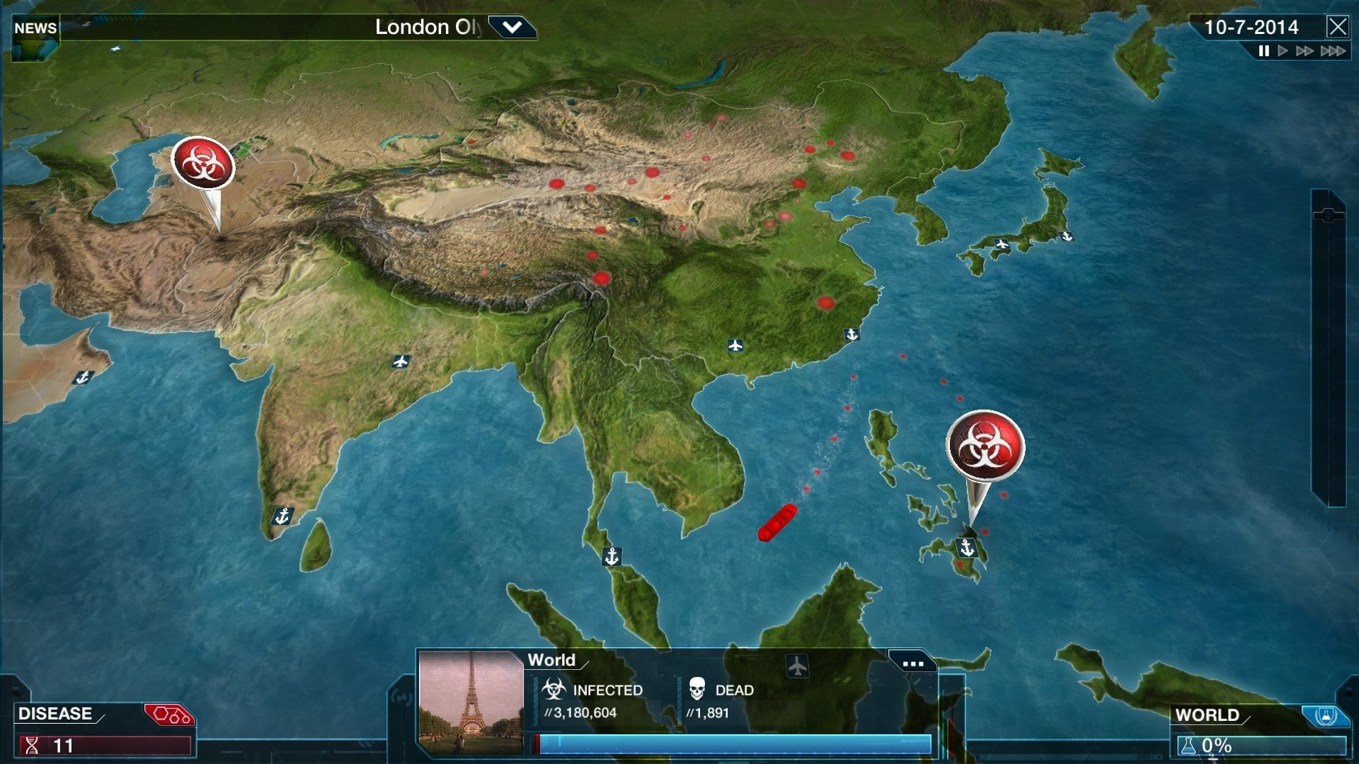 Plague Inc: Evolved screenshot 1